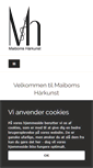 Mobile Screenshot of maibomshaarkunst.dk